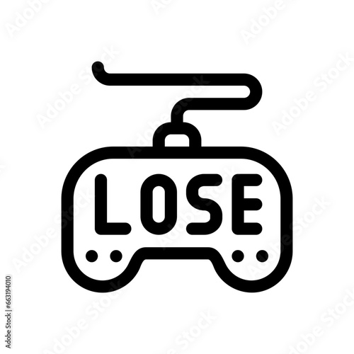 lose line icon