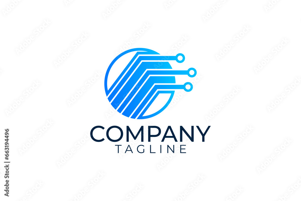 Technology logo and vector Technology logo and vector
