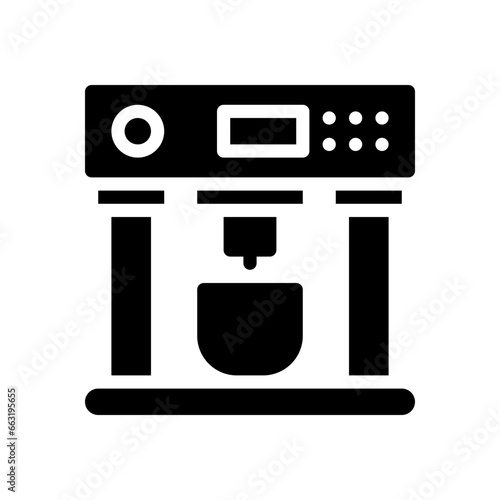 coffee glyph icon