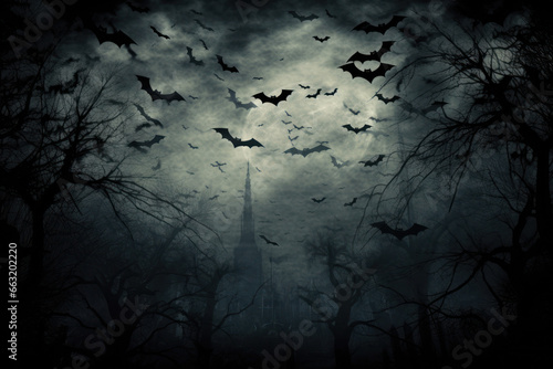 Bats in Moonlight