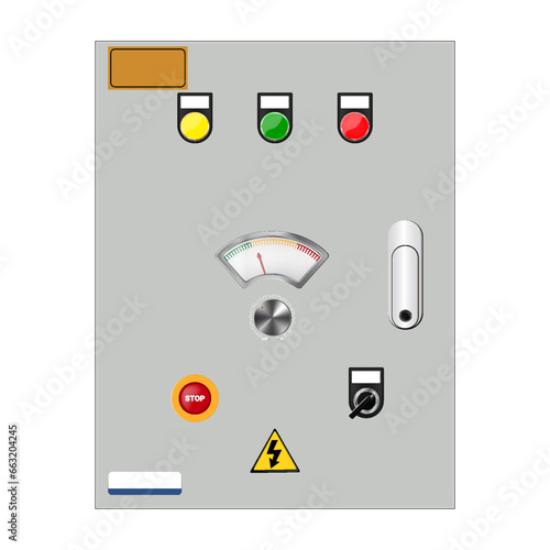 Control Panel. Production control panel and control of computer devices. Touchpad. 