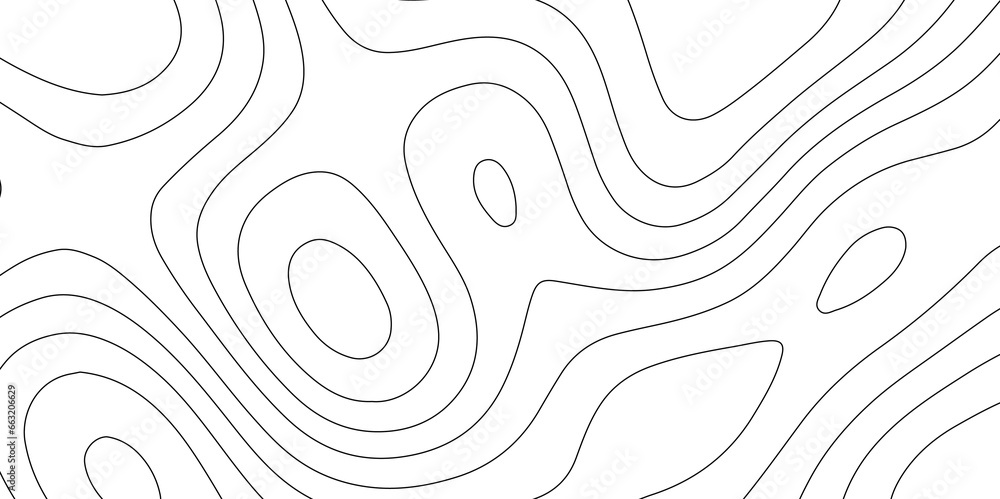 abstract white wave paper curved reliefs background. Topography map pattern, Geographic curved, vector illustration. seamless textrue, vintage waves. wave curve line design.