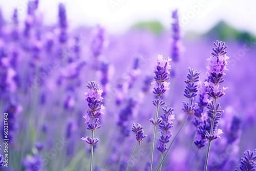 a close-up shot of aromatic lavender flowers