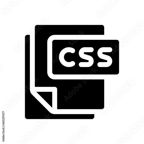 css glyph icon