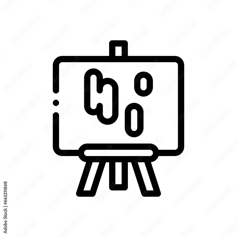 canvas line icon