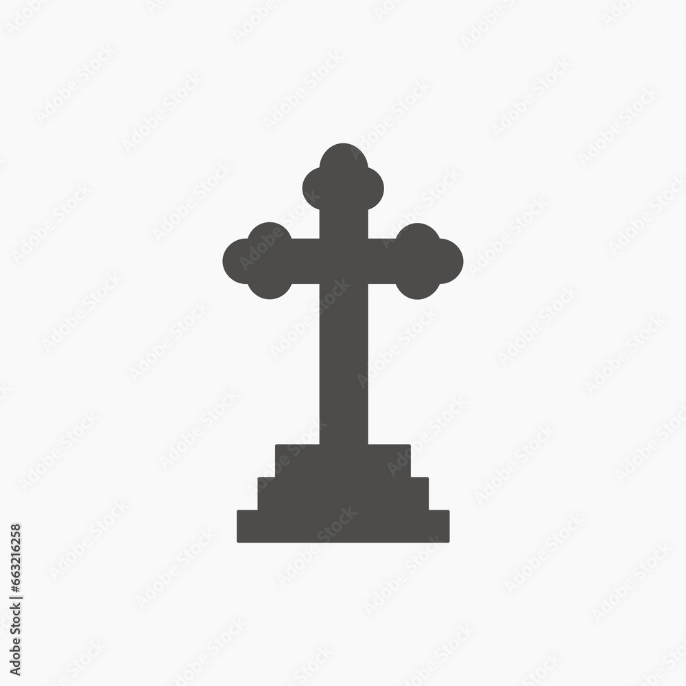 Rip grave icon vector isolated. coffin, tombstone, funeral, graveyard, grave, gravestone, cross symbol Rip grave icon vector isolated. coffin, tombstone, funeral, graveyard, grave, gravestone, cross symbol