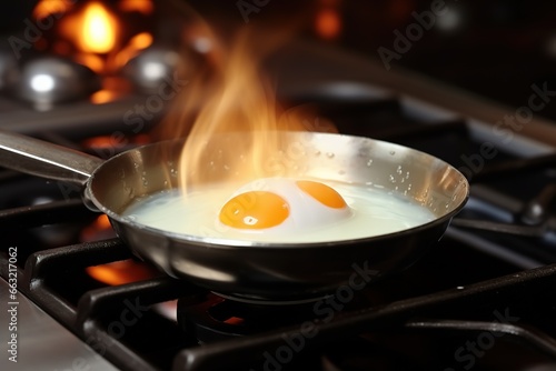 Cooking eggs