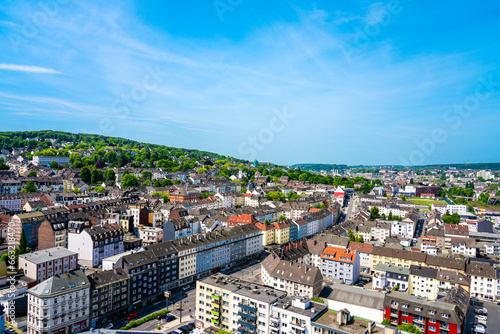 Fototapeta Naklejka Na Ścianę i Meble -  View of the city of Wuppertal.