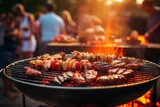Sizzling BBQ Delights: Grilled Meat and Veggies