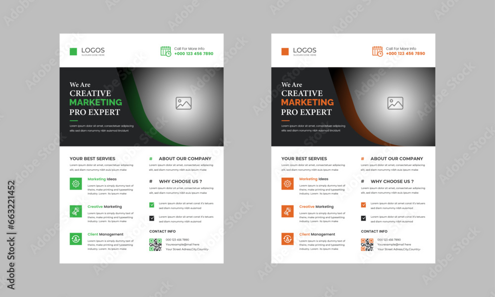 professional flyer design template professional flyer design template