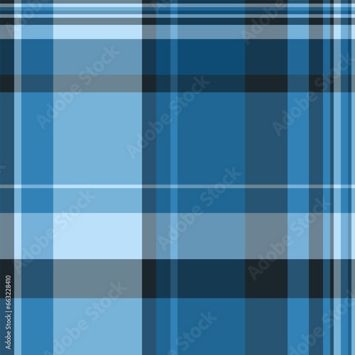 Fabric plaid seamless of texture tartan background with a textile check pattern vector.