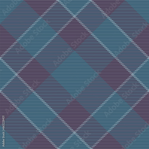 Seamless texture check of plaid pattern vector with a tartan fabric textile background.