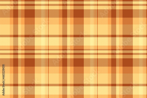 Fabric texture vector of background textile pattern with a plaid seamless tartan check.