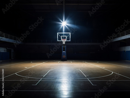An image of an empty basketball court with the filename "00040 00 rl" displayed. © Szalai