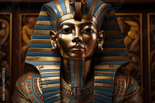 Gilded Legacy: Tutankhamun's Balcony Portrait