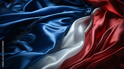 Flag of France. French flag. Tricolor, blue white red, flag colors. French patriotism