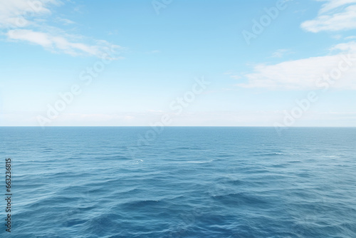Endless Expanse  A Boundless Ocean Horizon