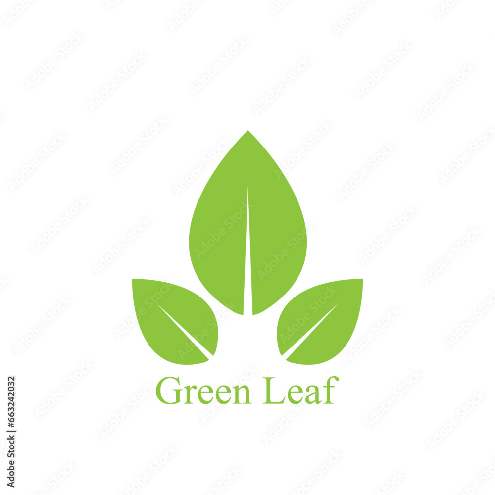 Logos of green leaf ecology nature element vector Logos of green leaf ecology nature element vector