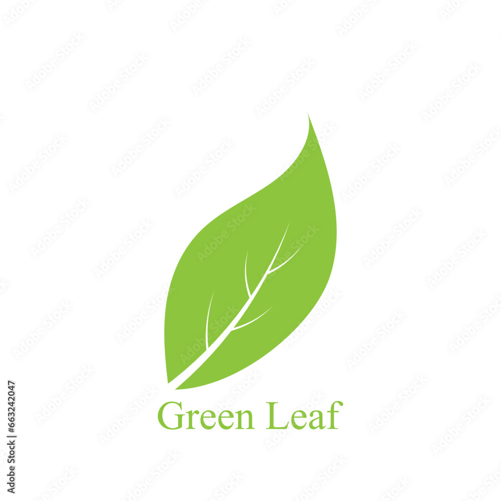 Logos of green leaf ecology nature element vector Logos of green leaf ecology nature element vector