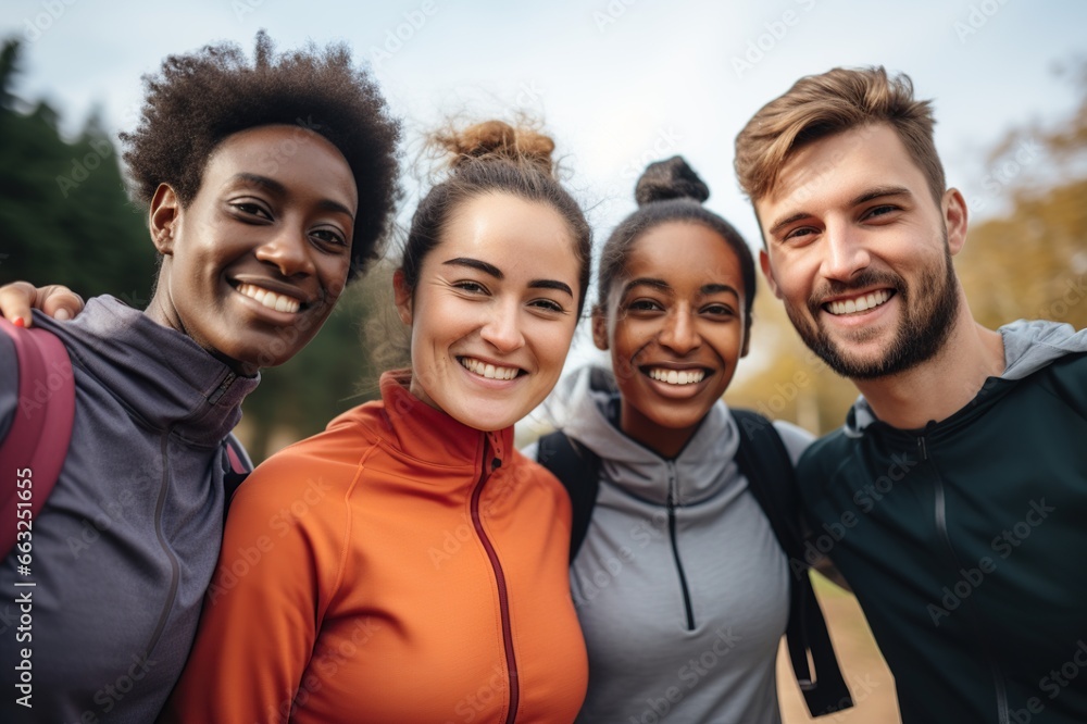 Summer vacation and teenage concept. Happy community of diverse people. Summer vacation and teenage concept. Happy community of diverse people.
