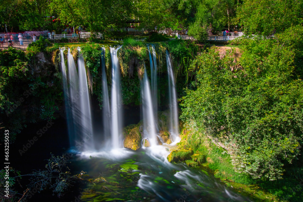 Waterfall Duden at Antalya Turkey. Duden Selalesi