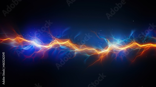 colorful lightning background photo