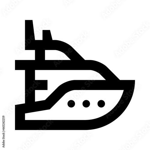 Luxury yacht