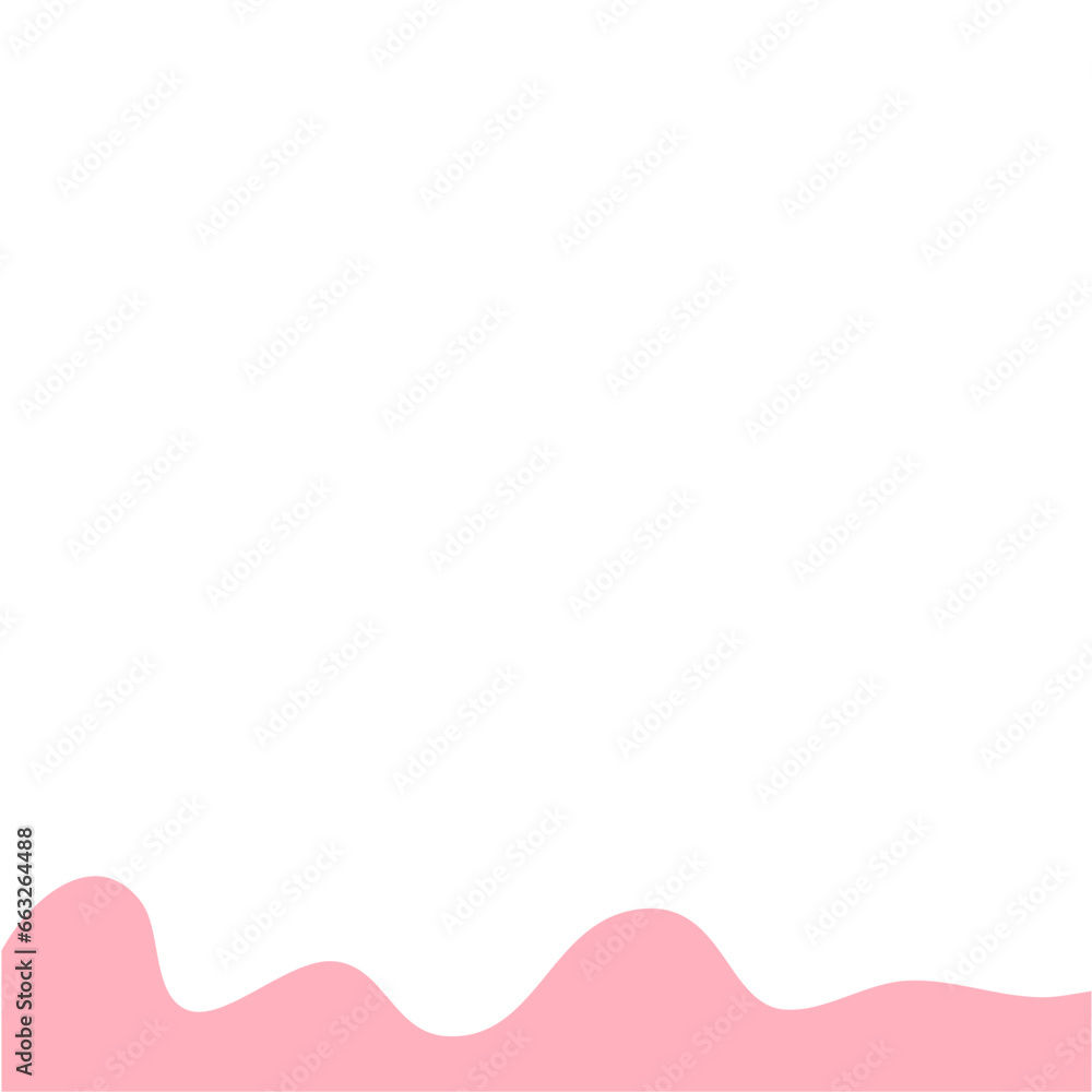Pink Pastel Melted Corner Background Element Pink Pastel Melted Corner Background Element