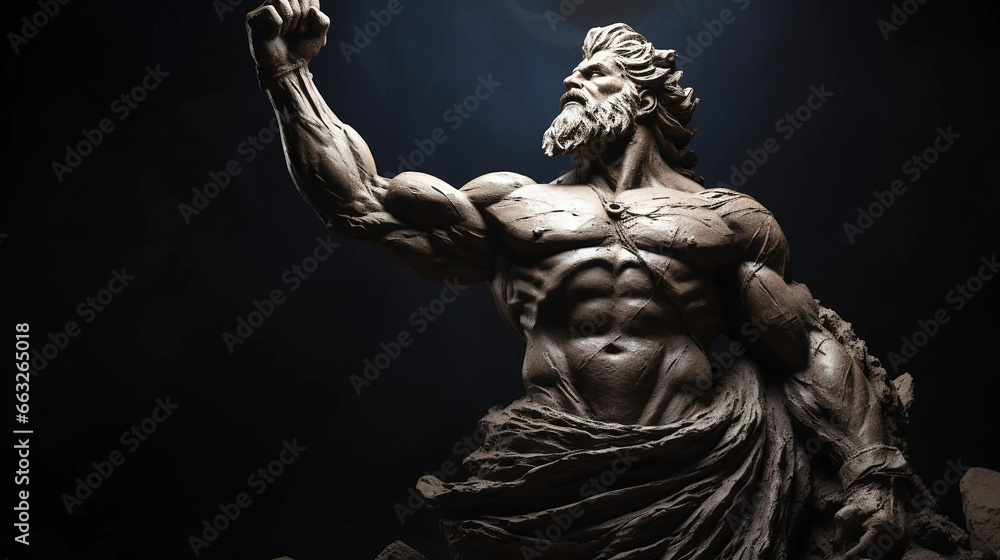 strong men statue