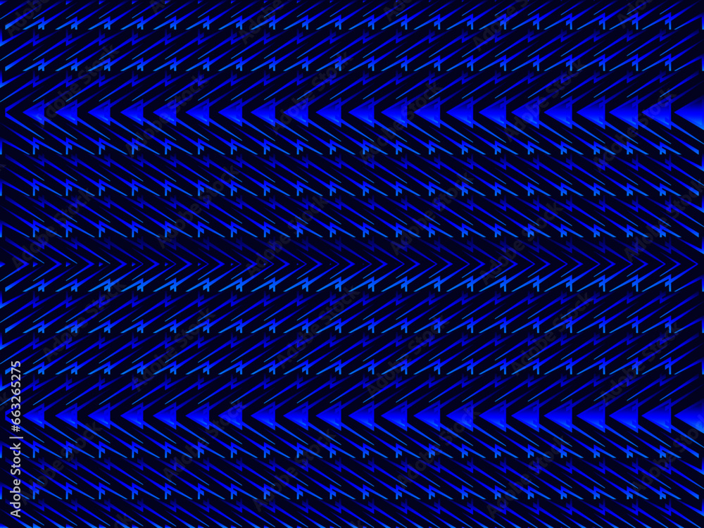 Fototapeta premium Dark blue background with abstract shapes.