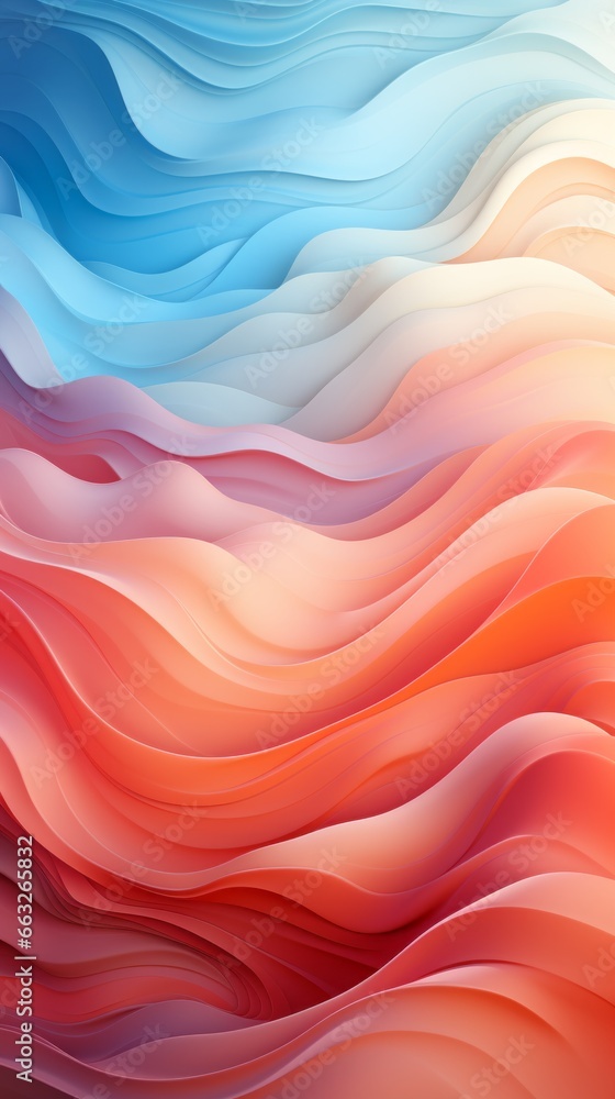 Colorful wavy gradient screensaver Colorful wavy gradient screensaver