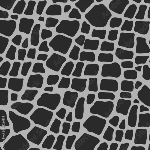Animal Seamless pattern set. Mammals Fur. collection of print skins. Leopard, dalmatin, Cattle Predator. Cheetah, Giraffe, Tiger, , Jaguar. Printable Background. Vector illustration. African animal.