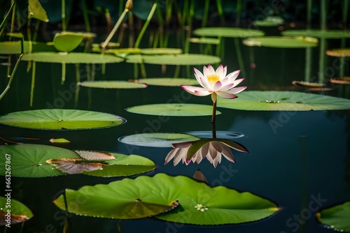 white water lily