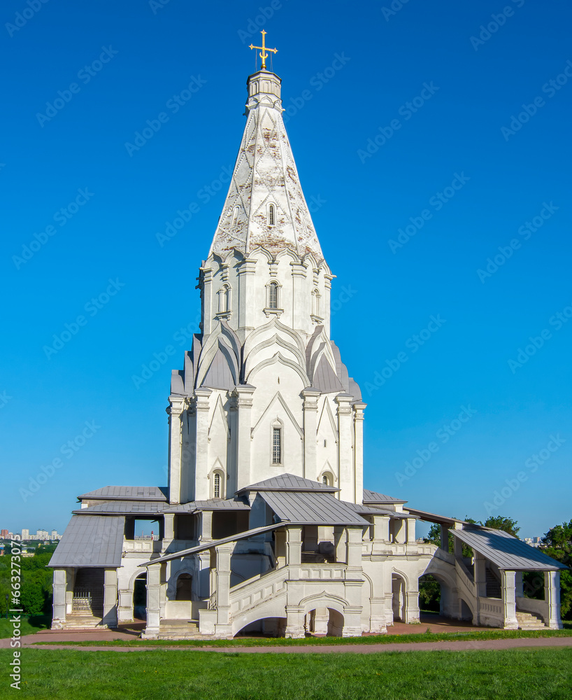 Church of the Ascension in Kolomenskoye park, Moscow, Russia