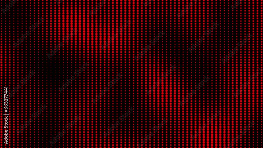 Halftone dots background. Abstract dynamic with red dots on black background. Motion modern animation. Texture of dots pattern. Dotted animated gradient Halftone dots background. Abstract dynamic with red dots on black background. Motion modern animation. Texture of dots pattern. Dotted animated gradient