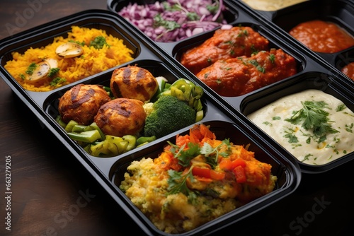 Catering Service Providing Appetizing Lunch Boxes Delivered To Your Doorstep