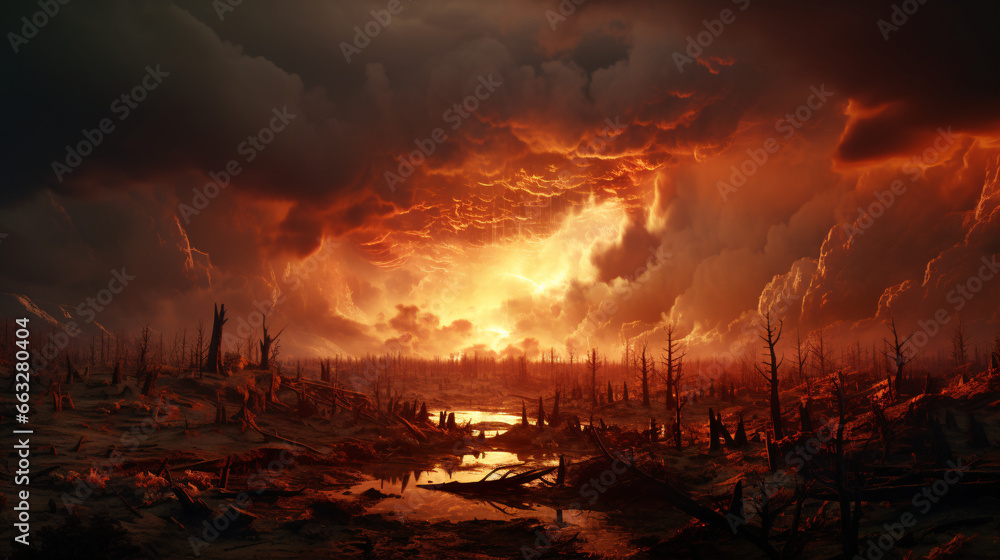 fire in the forest, life after disaster fire in the forest, life after disaster