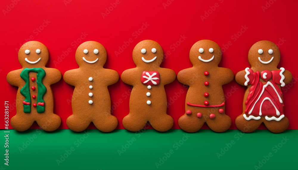 gingerbread man background gingerbread man background