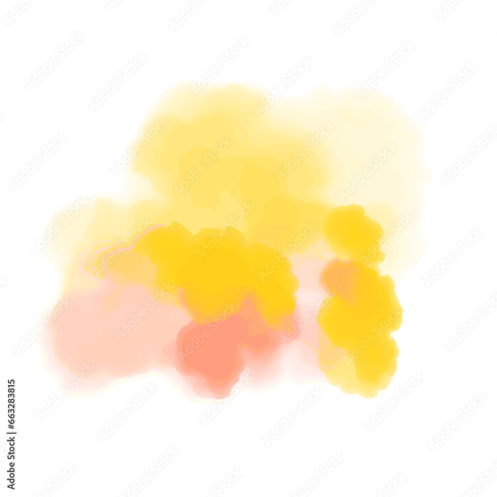 Watercolor spot, isolated on a white background Watercolor spot, isolated on a white background
