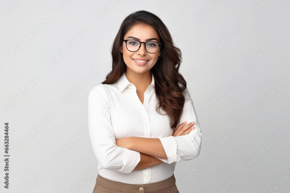 Young and successful indian businesswoman or corporate employee Young and successful indian businesswoman or corporate employee