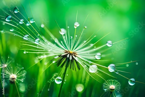 dandelion seed head