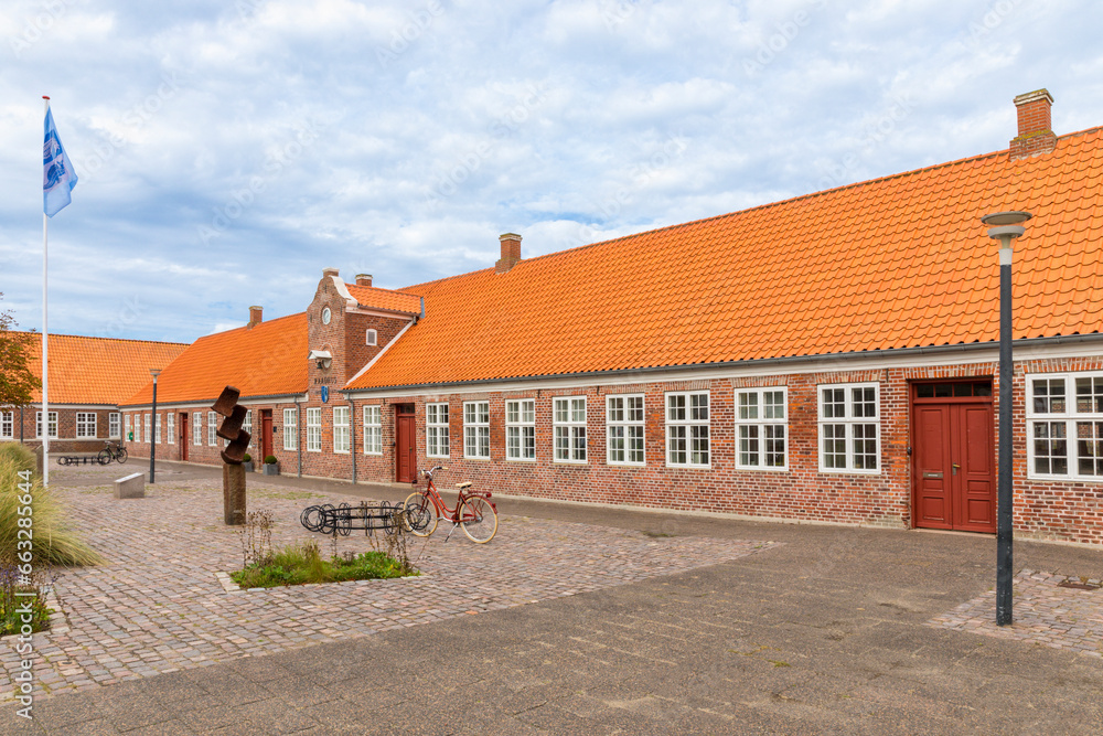 Town Hall of Nordby, Fanø, Denmark