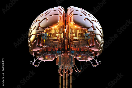 Artificial intelligence brain with microcircuits