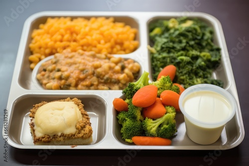 Showcasing School Lunch.   oncept Diverse Meals  Healthy Options  Farm-To-Table  Tasty Desserts