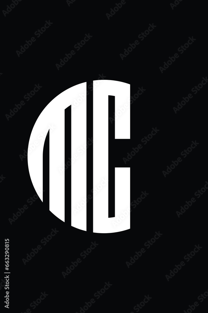 Mc letter logo Mc letter logo