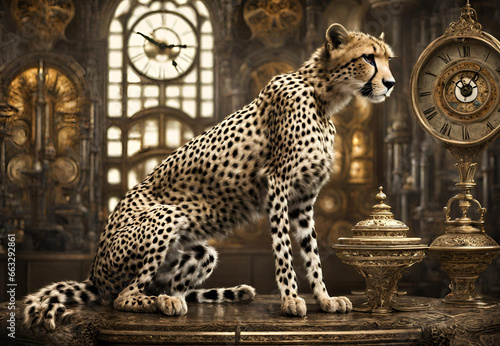 watch and leopard,
Luxury Watch and Leopard,
Watch with Graceful Leopard