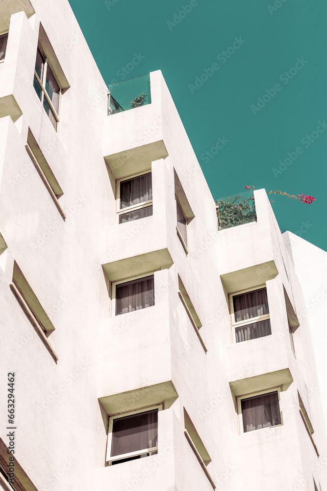 Architectural detail from Tel Aviv, Israel. Architectural detail from Tel Aviv, Israel.