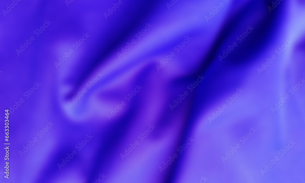 Obraz premium Blue, white, blurred, gradient, wavy fabric background for design.