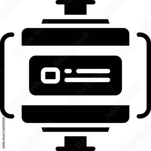 data compress glyph icon. vector icon for your website, mobile, presentation, and logo design.