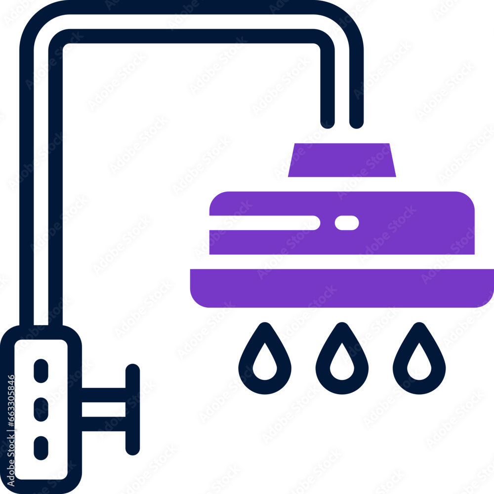 shower dual tone icon. vector icon for your website, mobile, presentation, and logo design. shower dual tone icon. vector icon for your website, mobile, presentation, and logo design.